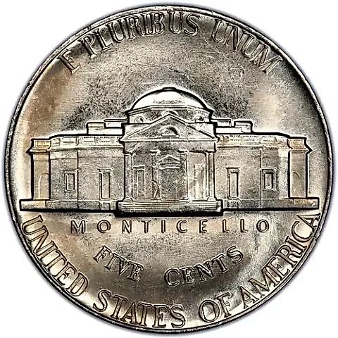 5 Cents 1976, D, Thomas Jefferson [USA] — 1