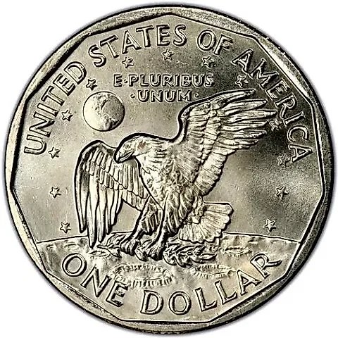 1 Dollar 1999, P, Susan B. Anthony Dollar [USA] — 1