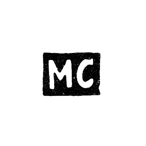 Клеймо мастера Соколов М. Ф. - Москва - инициалы "МС"
