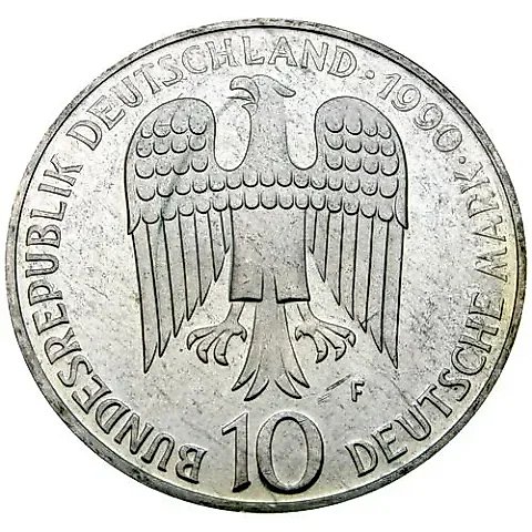 10 Marks 1990, Barbarossa [Germany / FRG] — 1