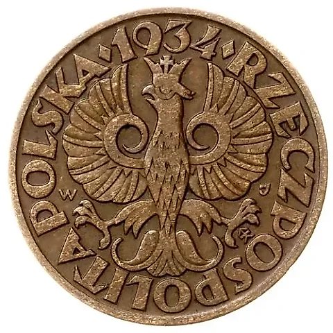 5 грошей 1934 [Польша] — 1