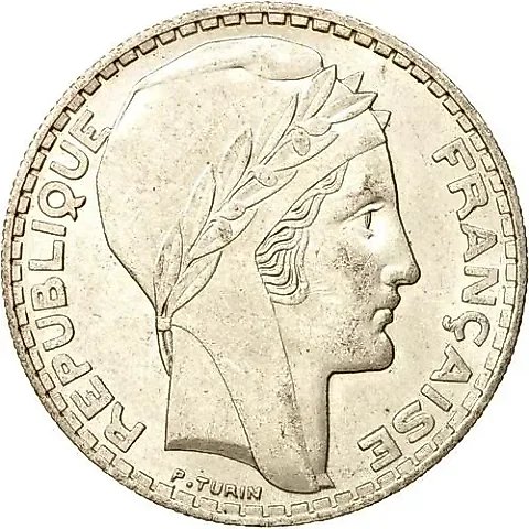 20 Francs 1933 [France] — 1