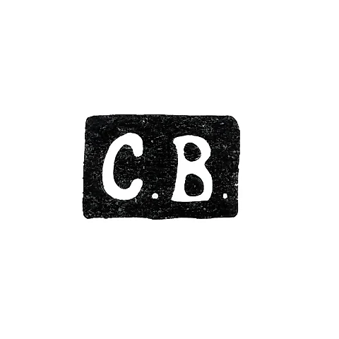 Клеймо мастера Верховцев Сергей Федорович - Ленинград - инициалы "С.В."