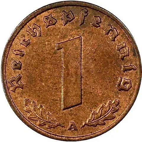 1 Reichspfennig 1937 [Germany / Third Reich] — 1