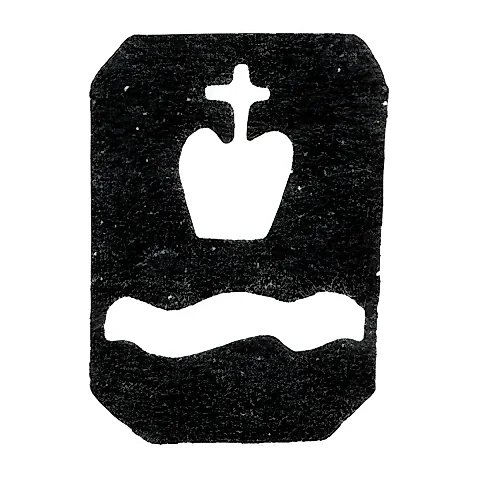 Kaluga City Hallmark 1873-1883 "Imperial Crown over a Wavy Band"