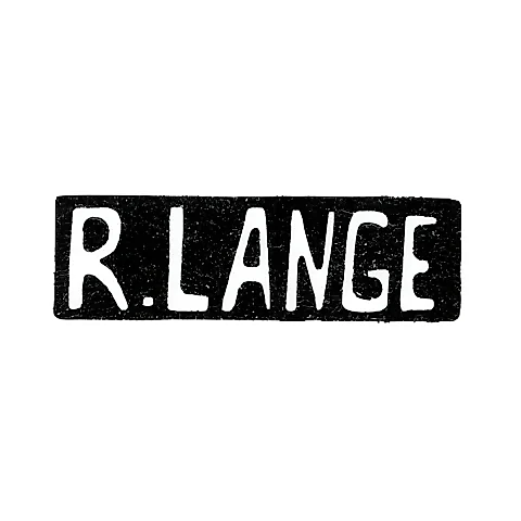 Клеймо мастера Ланге Рихард - Таллин - инициалы "R.LANGE"