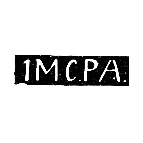 Первая Московская серебряная ремесленная артель - инициалы "1МСРА" - 1899-1908 гг.