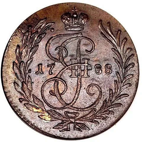 Polushka 1788, without mint mark — 1