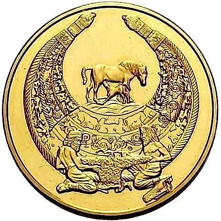 100 гривен 2003, пектораль [Украина] Proof — 1
