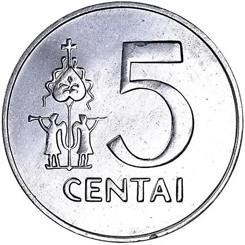 5 центов 1991 [Литва] — 1