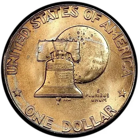 1 Dollar 1976, D, Liberty Bell [USA] — 1
