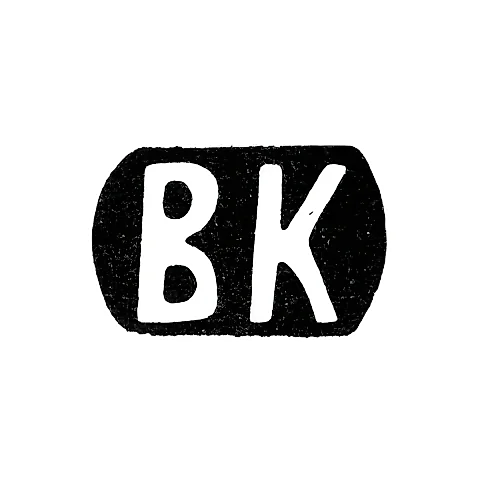 Mark of an Unknown Kiev Master - Initials "VK" - 1899-1908