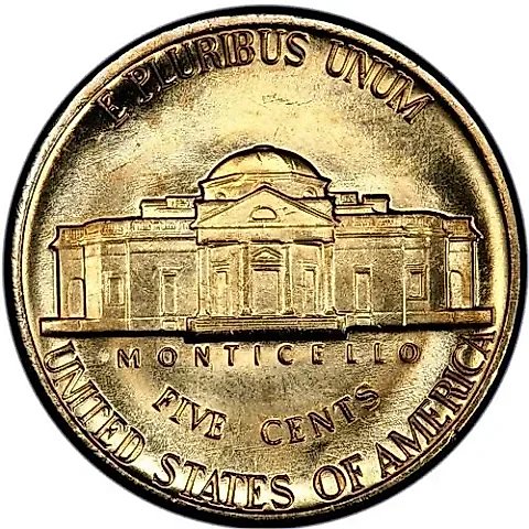 5 центов 1978, D, Томас Джефферсон [США] — 1