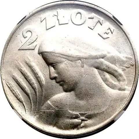 2 злотых 1924, без отметки монетного двора [Польша] — 1
