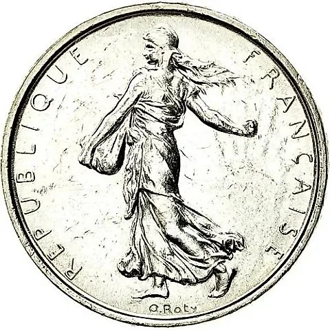 5 франков 1962 [Франция] — 1