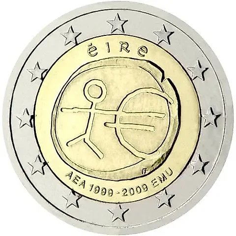 2 Euro 2009, 10 Years of the Union [Ireland] — 2