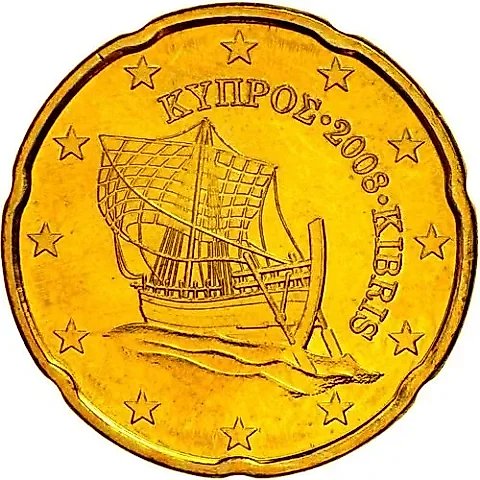 20 Euro Cents 2008-2019 [Cyprus] — 1
