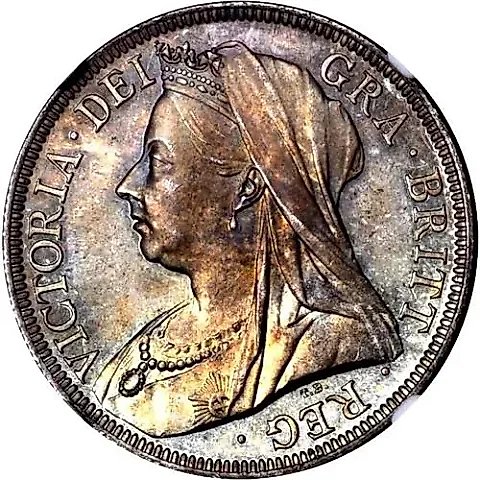 1/2 Crown 1900 [Great Britain] — 1