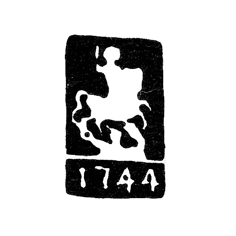 Городское клеймо Москвы 1744 г. "Георгий Победоносец"