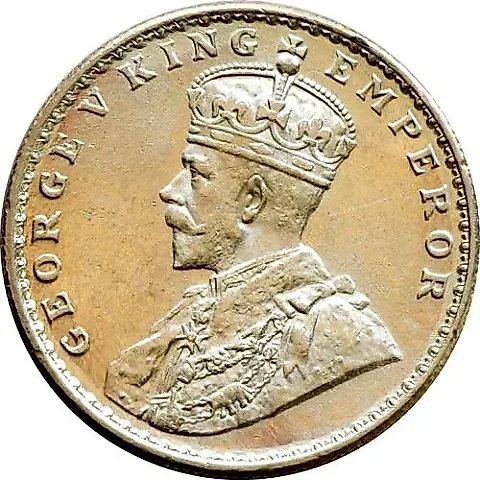 1 Rupee 1919, ♦, Mint Mark: "♦" - Bombay [India / British India] — 1