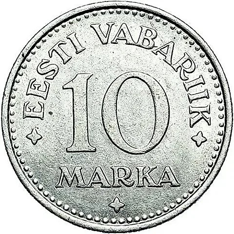 10 marka 1925 [Estonia] — 1