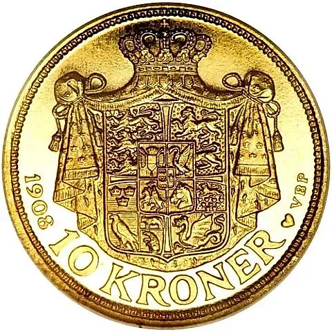 10 Kroner 1908 [Denmark] — 1