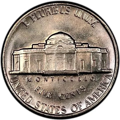 5 центов 1963, Томас Джефферсон [США] — 1