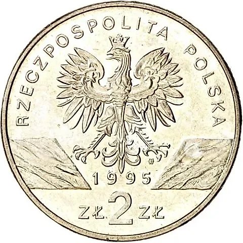 2 Zlotych 1995, Wels Catfish [Poland] — 1