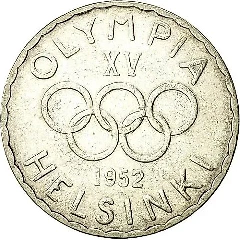 500 Markkaa 1952, XV Summer Olympic Games, Helsinki 1952 [Finland] — 1
