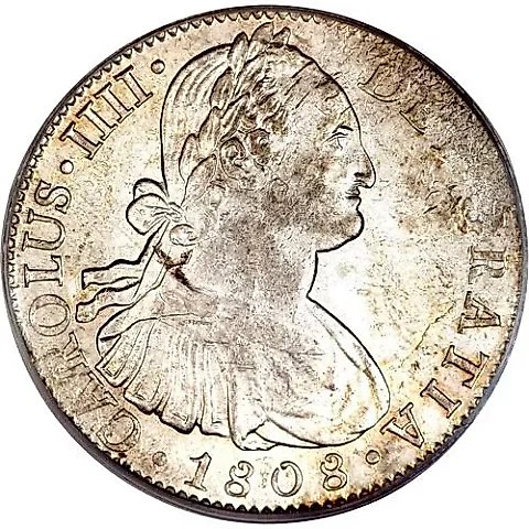 8 реалов 1791-1808 [Мексика] — 1