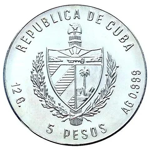 5 Pesos 1982, The Old Man and the Sea [Cuba] — 1