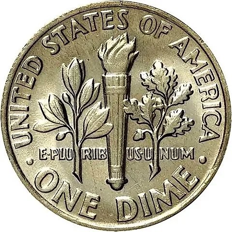 10 Cents 1978, No Mint Mark [USA] — 1