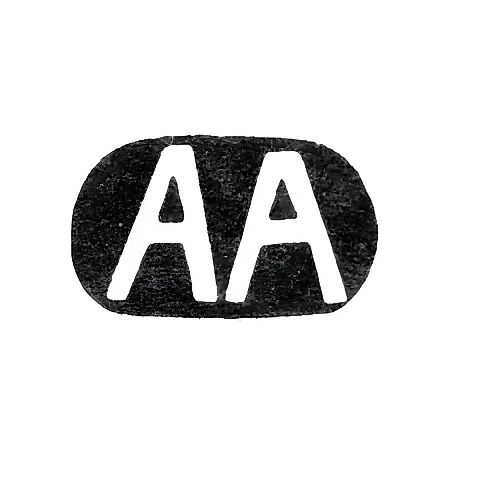 Master's Mark of Artamonov Andrey Mikhailovich - Saint Petersburg - initials "AA" - 1899-1908