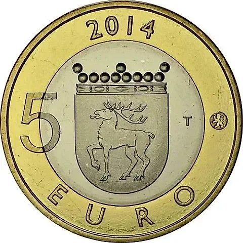 5 Euro 2014, White-tailed Eagle [Finland] — 1