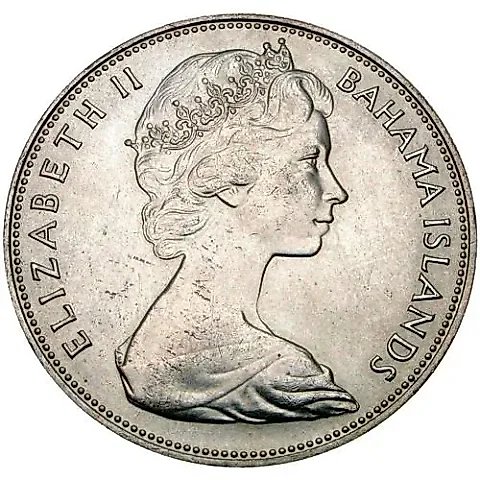 5 Dollars 1966 [Bahamas] — 1