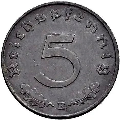5 Reichspfennigs 1948, Occupation [Germany / Third Reich] — 1