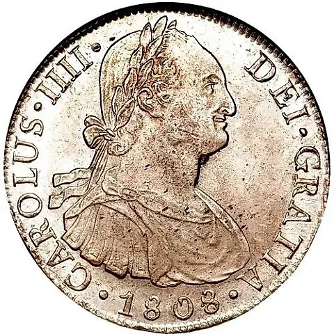 8 реалов 1791-1808 [Перу] — 1
