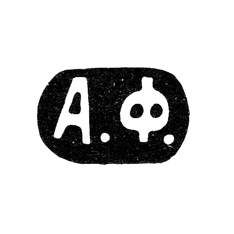 Maker's Mark of Alexey Fedorovich Frolov - Moscow - initials "A.F." - 1860-1897