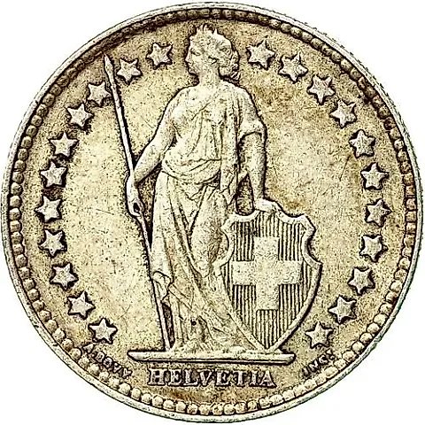 1/2 Franc 1952 [Switzerland] — 1