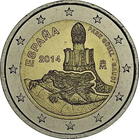 2 Euro 2014, Park Güell [Spain] — 2
