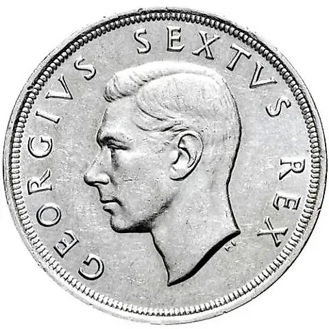 5 шиллингов 1952, 300 лет основанию Кейптауна [ЮАР] — 1