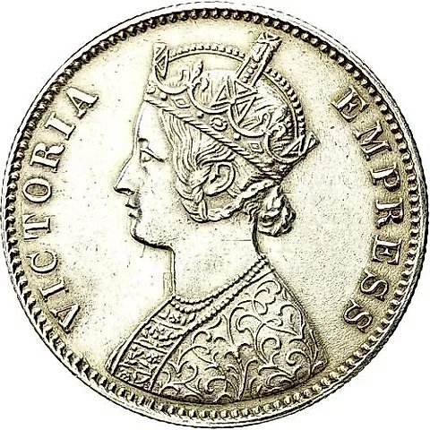 1 Rupee 1901, C, Mint Mark: "C" - Calcutta [India / British India] — 1