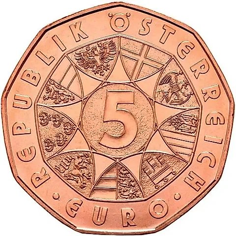 5 euro 2018, Hare [Austria] — 1