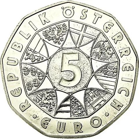 5 Euro 2006, Mozart [Austria] — 1