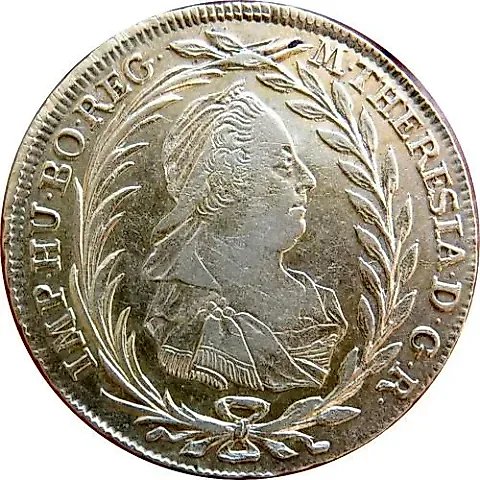 20 Kreuzer 1767-1780, Maria Theresa - Eagle with Austrian Shield [Austria] — 1