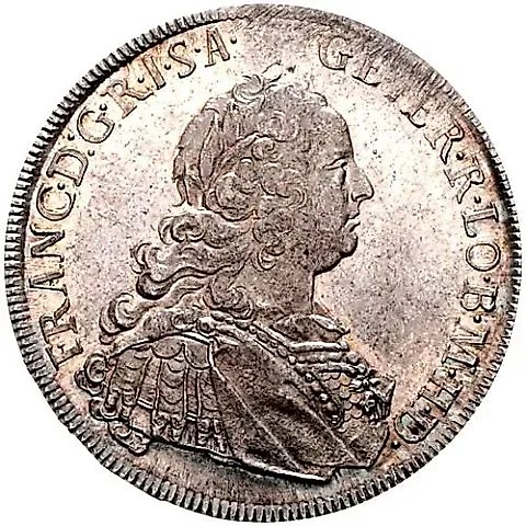 ½ Thaler 1751-1765, Francis I [Austria] — 1