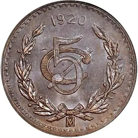 5 Centavos 1920 [Mexico] — 1