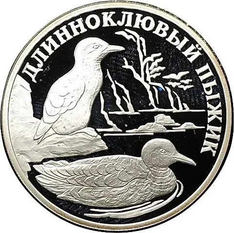 1 рубль 2005, СПМД, пыжик Proof — 1