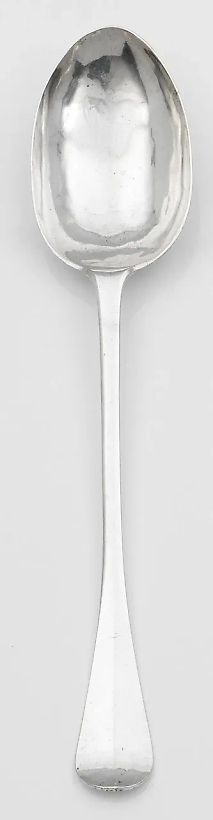 Large Baroque serving spoon