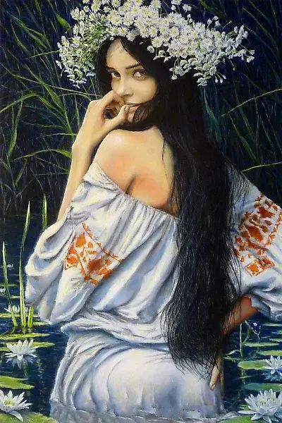 Маричка масло, холст